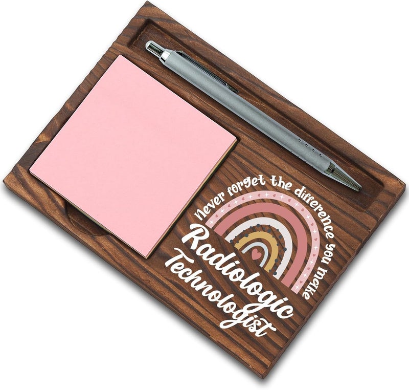 SunyJone Radiologic Technologist Gifts, Thank You Appreciation Gifts for Radiology Tech Week Graduation Birthday Christmas Office Desk Self-Stick Note Pad Holders SBB10 - Image 1